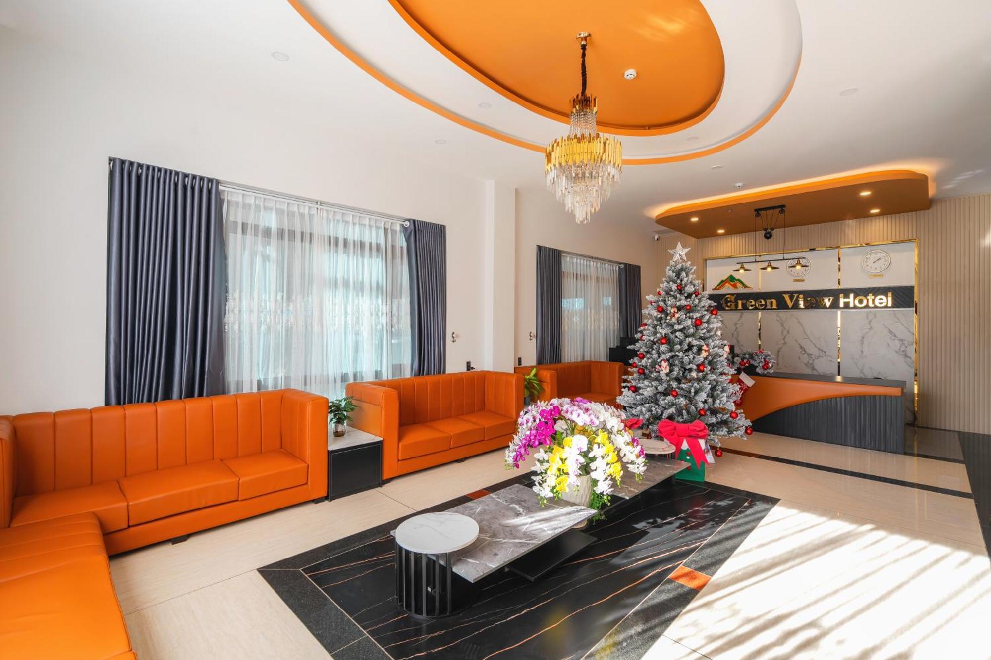 Greenview City Hotel Dalat Bagian luar foto