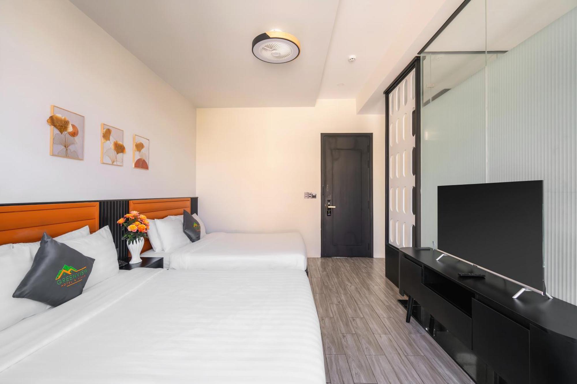 Greenview City Hotel Dalat Bagian luar foto