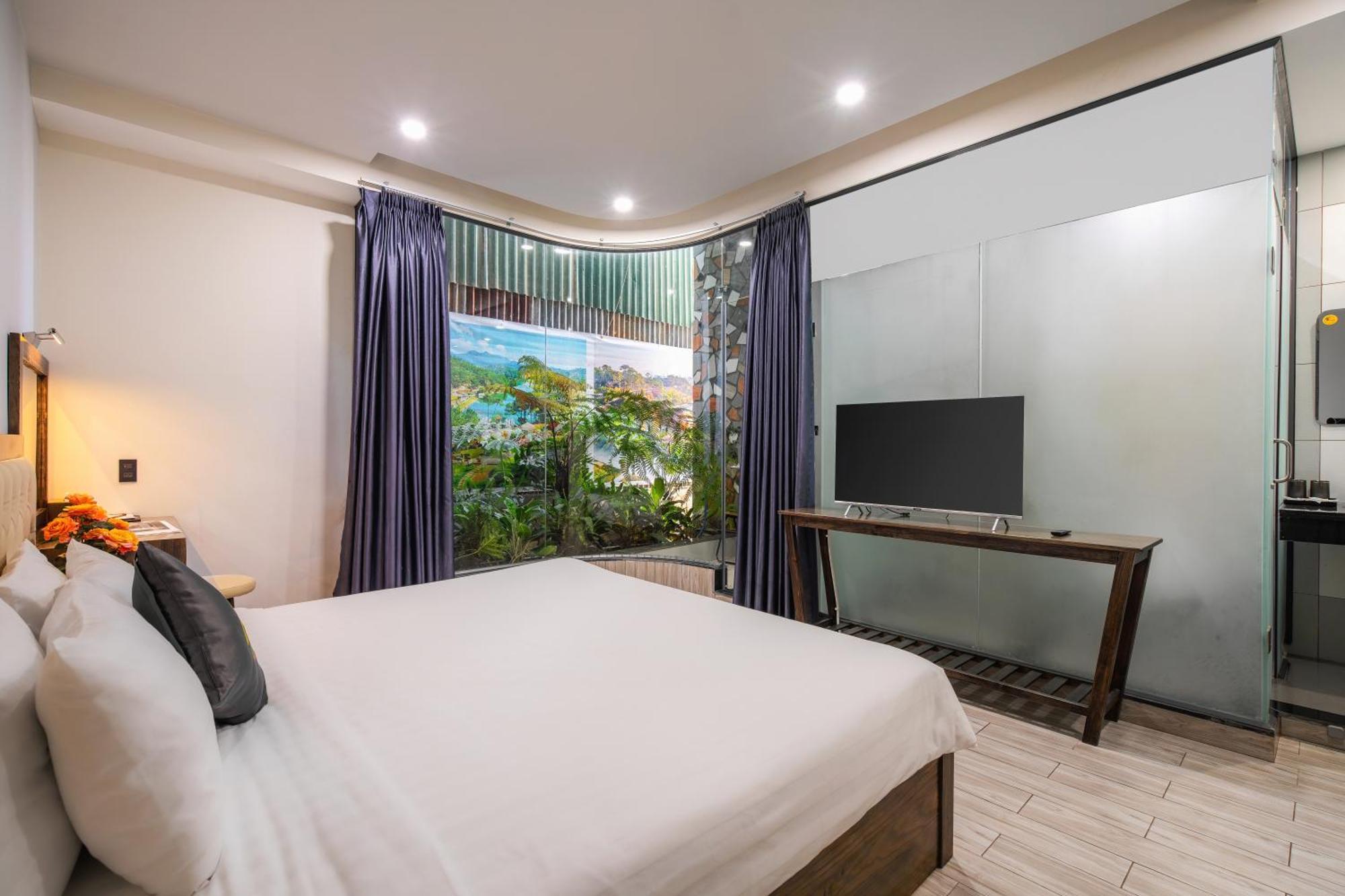 Greenview City Hotel Dalat Bagian luar foto